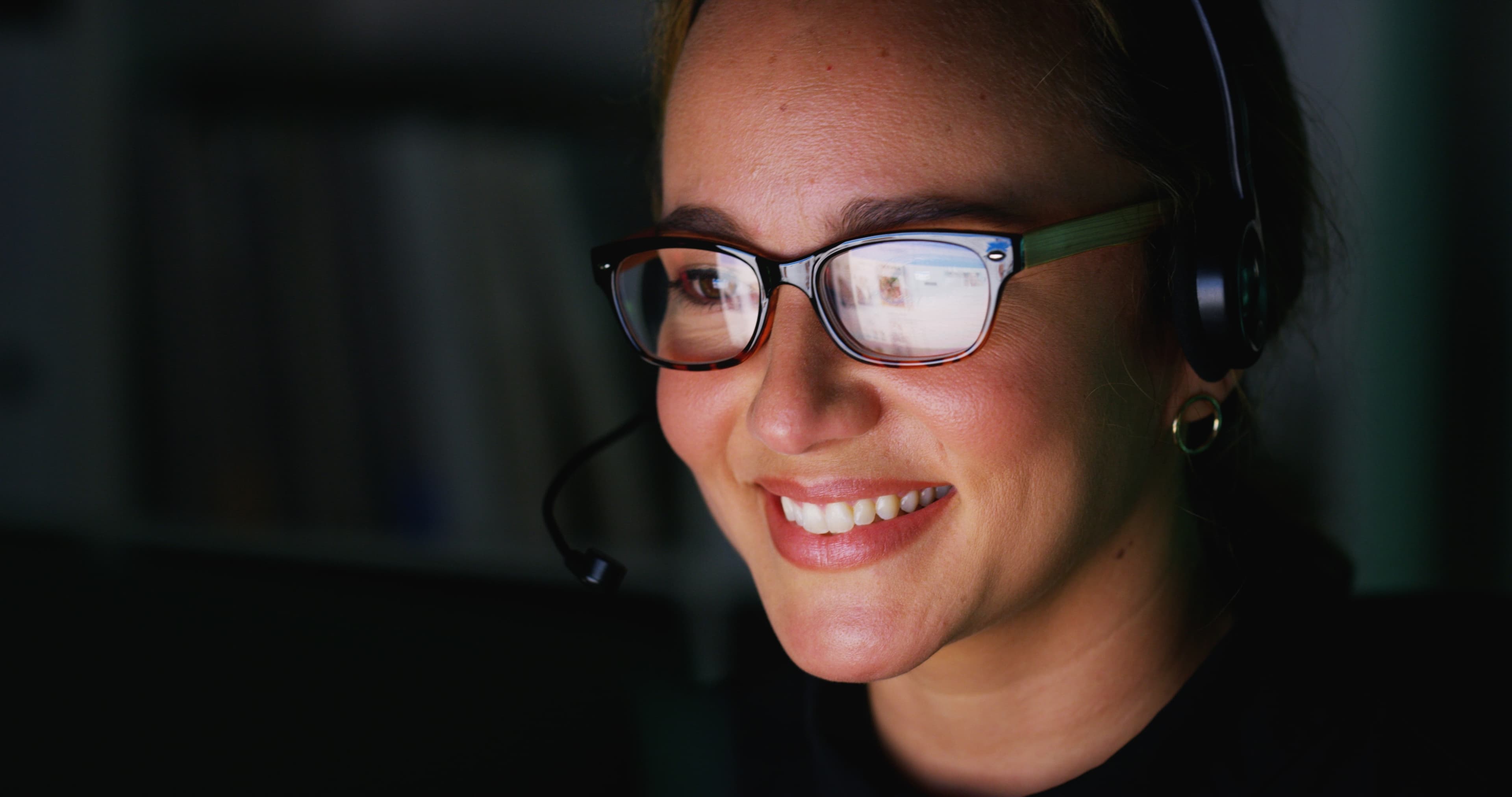 Friendly agency support representative