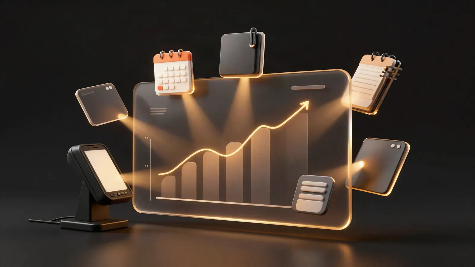 Systems Integration & Live Dashboards illustration